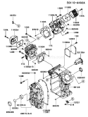 Page E Diagram and Parts List for BS08 Kawasaki Engine