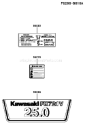 Page H Diagram and Parts List for AS21 Kawasaki Engine
