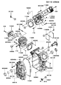 Part Location Diagram of 32154-7021 Kawasaki Pipe