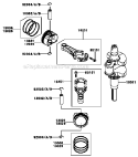Part Location Diagram of 13029-7010 Kawasaki Piston-Engine L,0.5