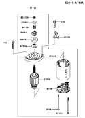 Page J Diagram and Parts List for AS04 Kawasaki