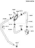 Page G Diagram and Parts List for AS00 Kawasaki
