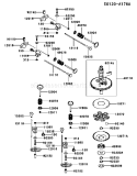 Page K Diagram and Parts List for AS00 Kawasaki