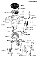 Page D Diagram and Parts List for AS06 Kawasaki