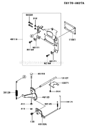 Page C Diagram and Parts List for AS00 Kawasaki Engine