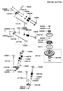Part Location Diagram of 49078-7007 Kawasaki SPRING-ENGINE VALVE,EX