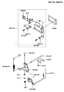 Part Location Diagram of 39129-7027 Kawasaki Spring-Governor