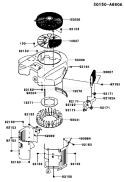 Part Location Diagram of 92004-7021 Kawasaki Stud-Screen