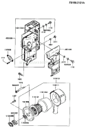 Part Location Diagram of 11009-2147 Kawasaki Gasket-Muffler