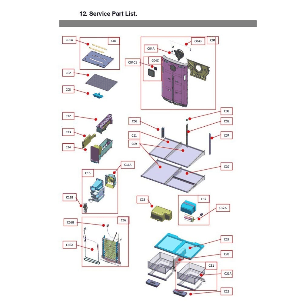 Pldm 1 Diagram and Parts List for 11172795120  Kenmore Refrigerator