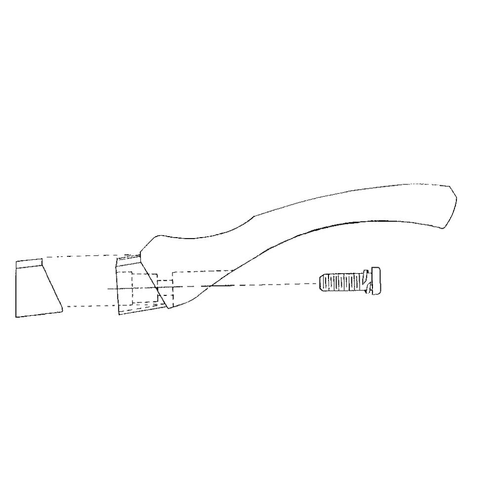 Handle Assembly Wa01bp10102lb Diagram and Parts List for 7627701  Kenmore Range
