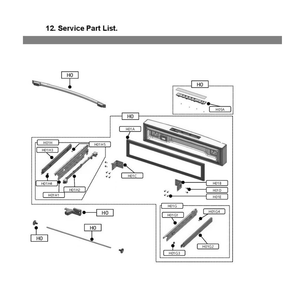 Pldm 6 Diagram and Parts List for 11172795120  Kenmore Refrigerator