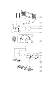 Machine Room Diagram and Parts List for 11173029713  Kenmore Refrigerator