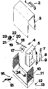 Part Location Diagram of 1002039 Kenmore Insulator