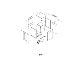 Part Location Diagram of P05335022B Kenmore Refrigerator