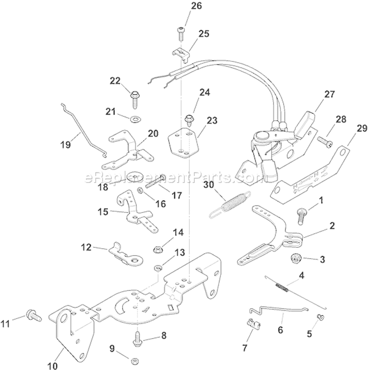 Page F Diagram and Parts List for  Kohler
