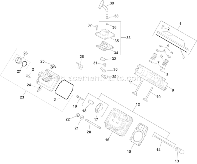 Page I Diagram and Parts List for  Kohler