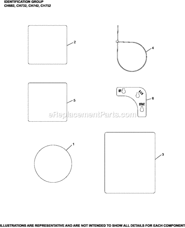 Identification_Group_12-24-972_Ch682-752 Diagram and Parts List for  Kohler Engine