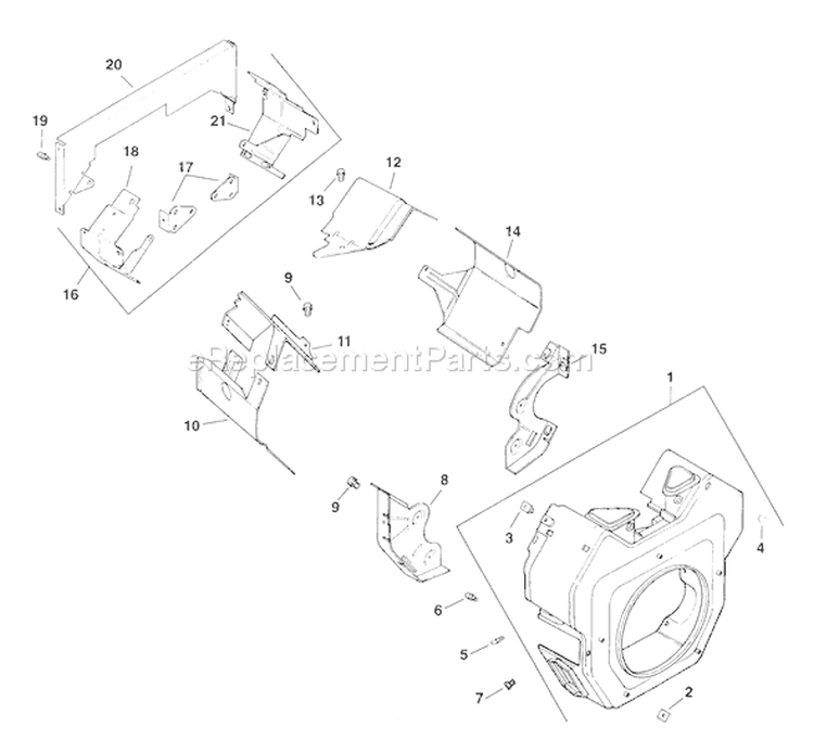 Page B Diagram and Parts List for  Kohler