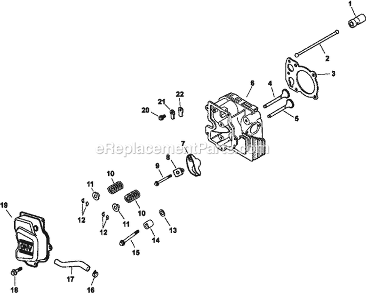 Page I Diagram and Parts List for  Kohler Engine