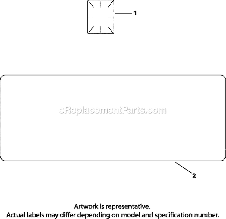 Page E Diagram and Parts List for  Kohler Engine