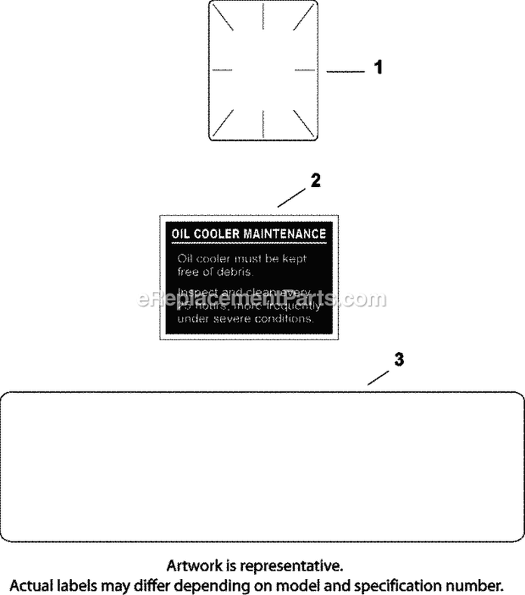Page F Diagram and Parts List for  Kohler Engine