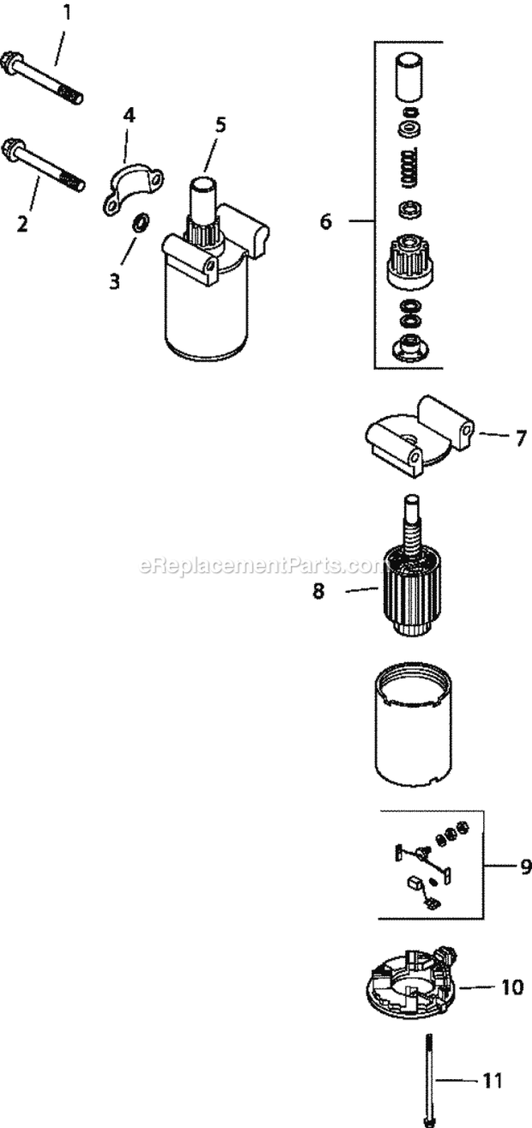Page L Diagram and Parts List for  Kohler Engine