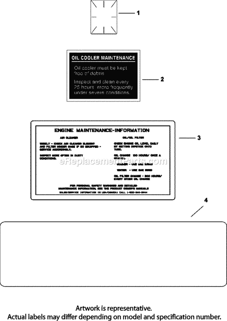 Page I Diagram and Parts List for  Kohler Engine