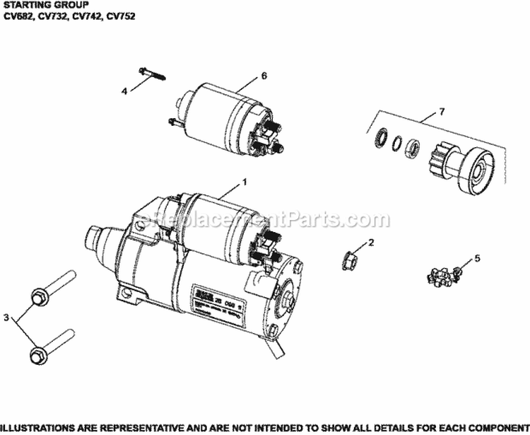 Page L Diagram and Parts List for  Kohler Engine