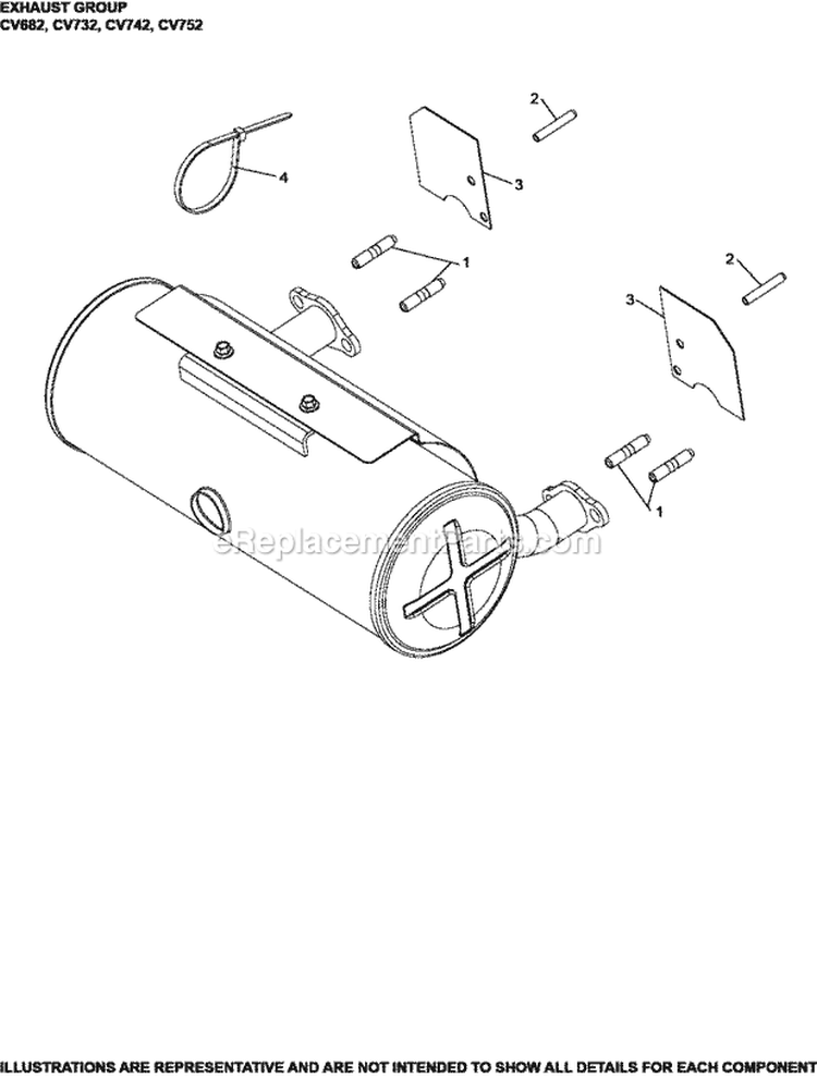 Page G Diagram and Parts List for  Kohler Engine