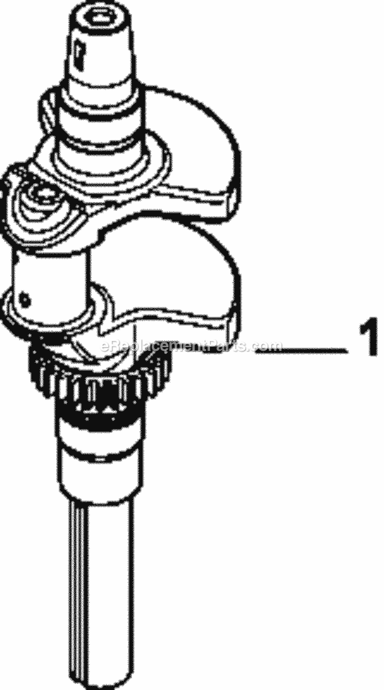 Page E Diagram and Parts List for  Kohler Engine