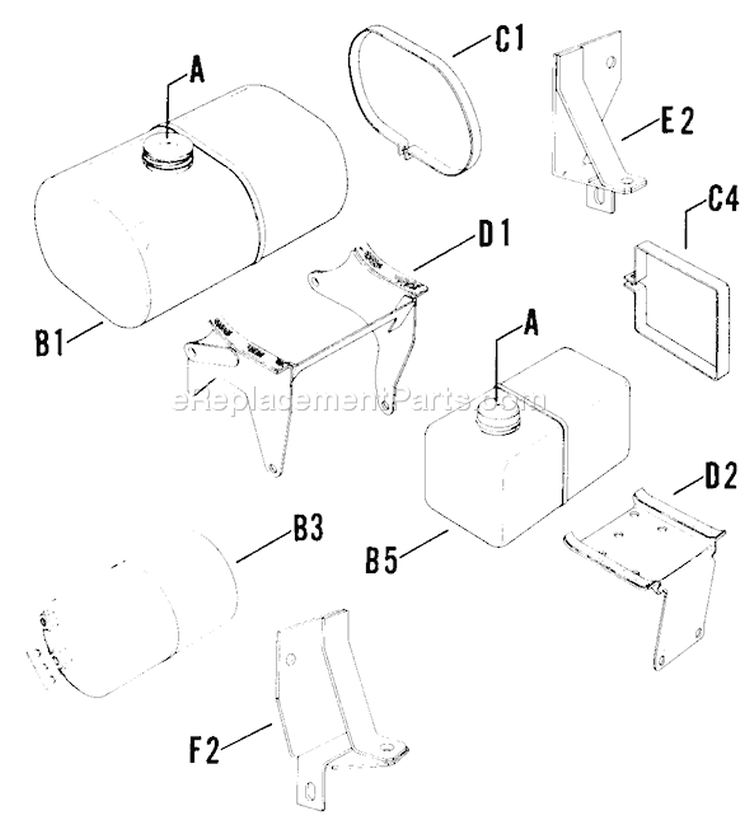 Page S Diagram and Parts List for  Kohler Generator