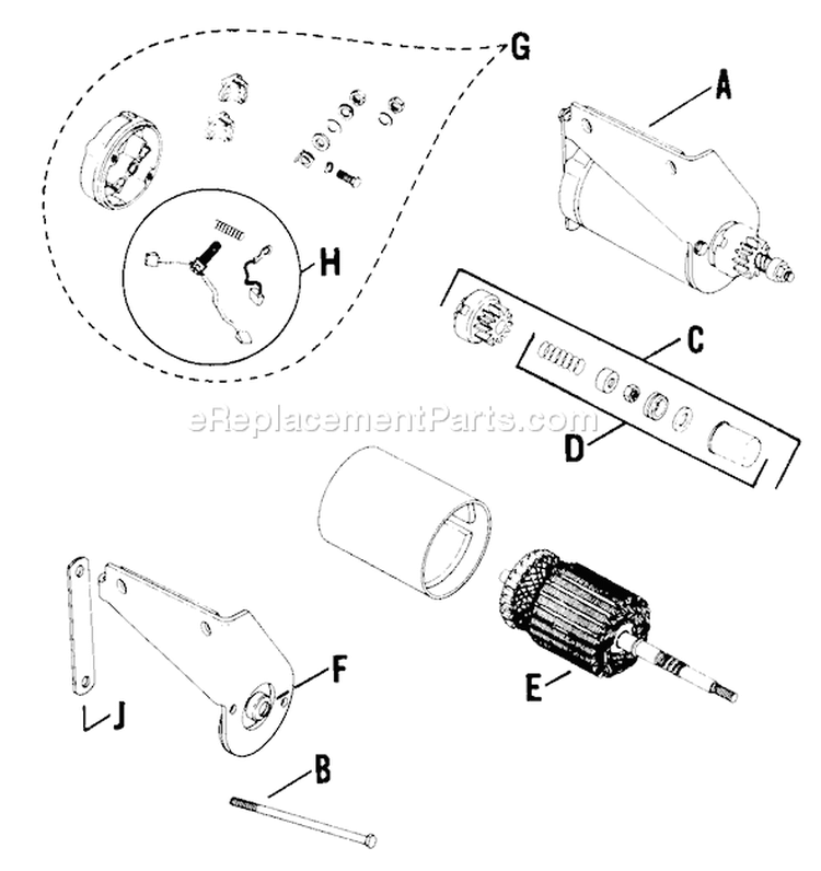 Page N Diagram and Parts List for  Kohler Generator