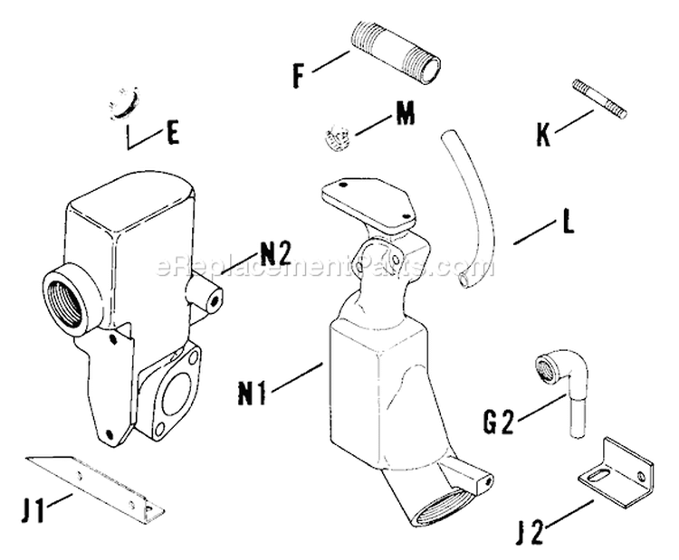 Page Q Diagram and Parts List for  Kohler