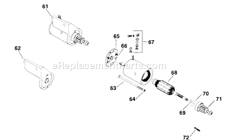Page L Diagram and Parts List for  Kohler Engine