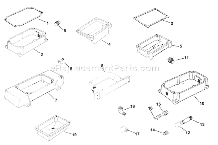 Page S Diagram and Parts List for  Kohler Engine