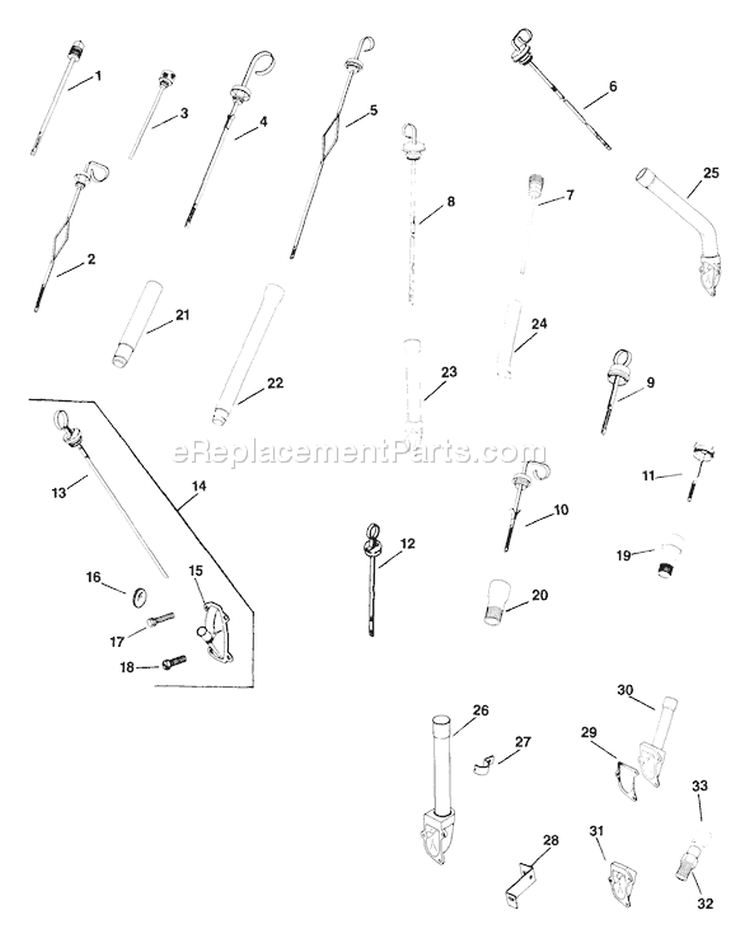 Page I Diagram and Parts List for  Kohler Engine