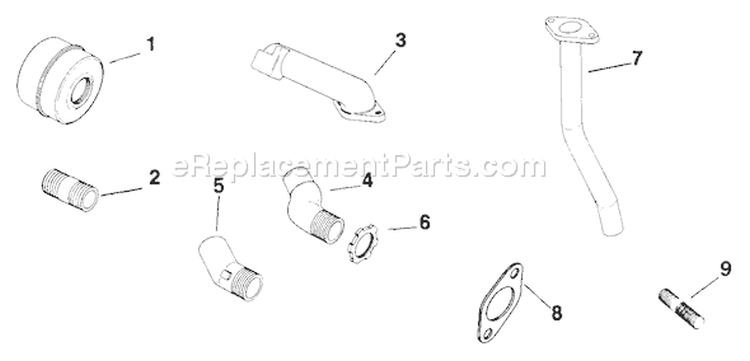 Page O Diagram and Parts List for  Kohler Engine