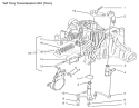 Brake Interlock Diagram and Parts List for 9900001-9999999 - 1999 Kohler Lawn Tractor