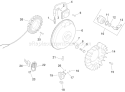 Page J Diagram and Parts List for  Kohler Engine