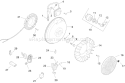 Page J Diagram and Parts List for  Kohler Engine