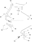 Page F Diagram and Parts List for  Kohler Engine