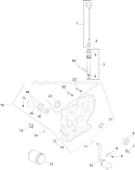 Page K Diagram and Parts List for  Kohler Engine