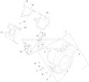 Page B Diagram and Parts List for  Kohler Engine