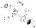 Page K Diagram and Parts List for  Kohler Engine