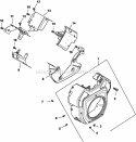 Page E Diagram and Parts List for  Kohler Engine