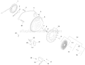 Page J Diagram and Parts List for  Kohler Engine
