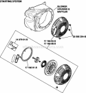 Page L Diagram and Parts List for  Kohler Engine