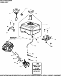 Page H Diagram and Parts List for  Kohler Engine
