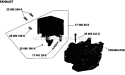 Page G Diagram and Parts List for  Kohler Engine